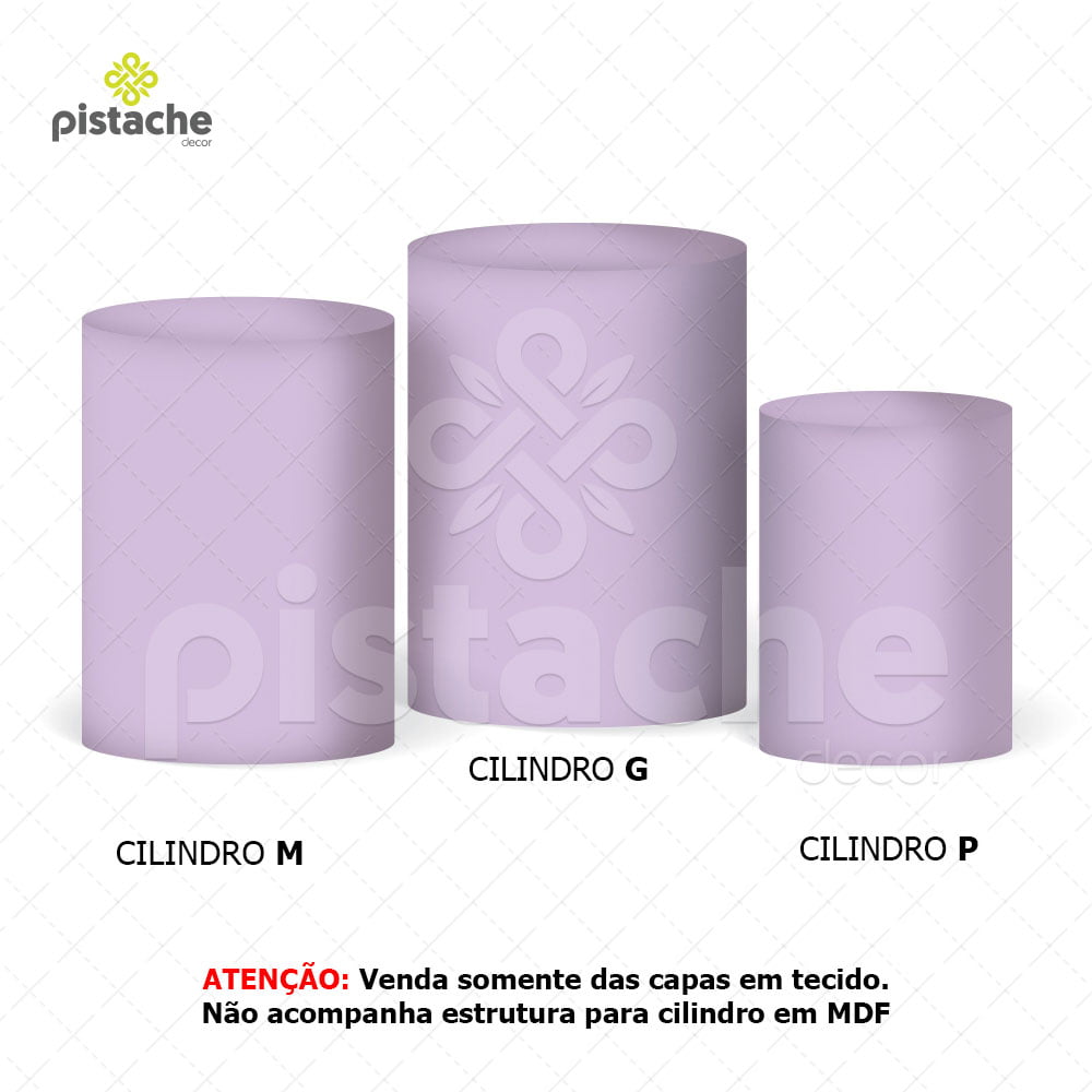 Trio De Capas De Cilindro 3d - Pintando o Sete Tinta - Via Cores