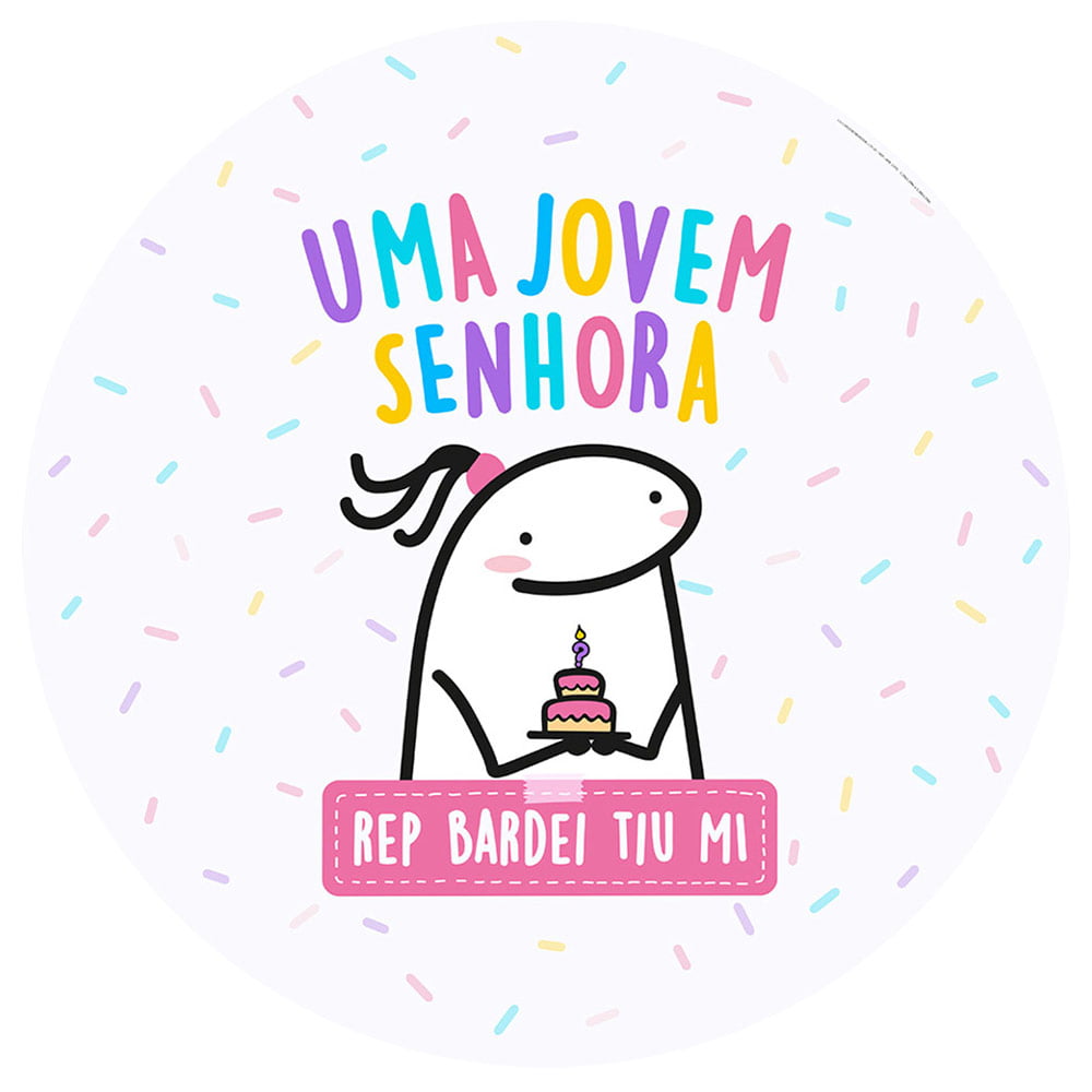 Kit Só um Bolinho Festa Flork Meme Decoração Aniversário - Shop